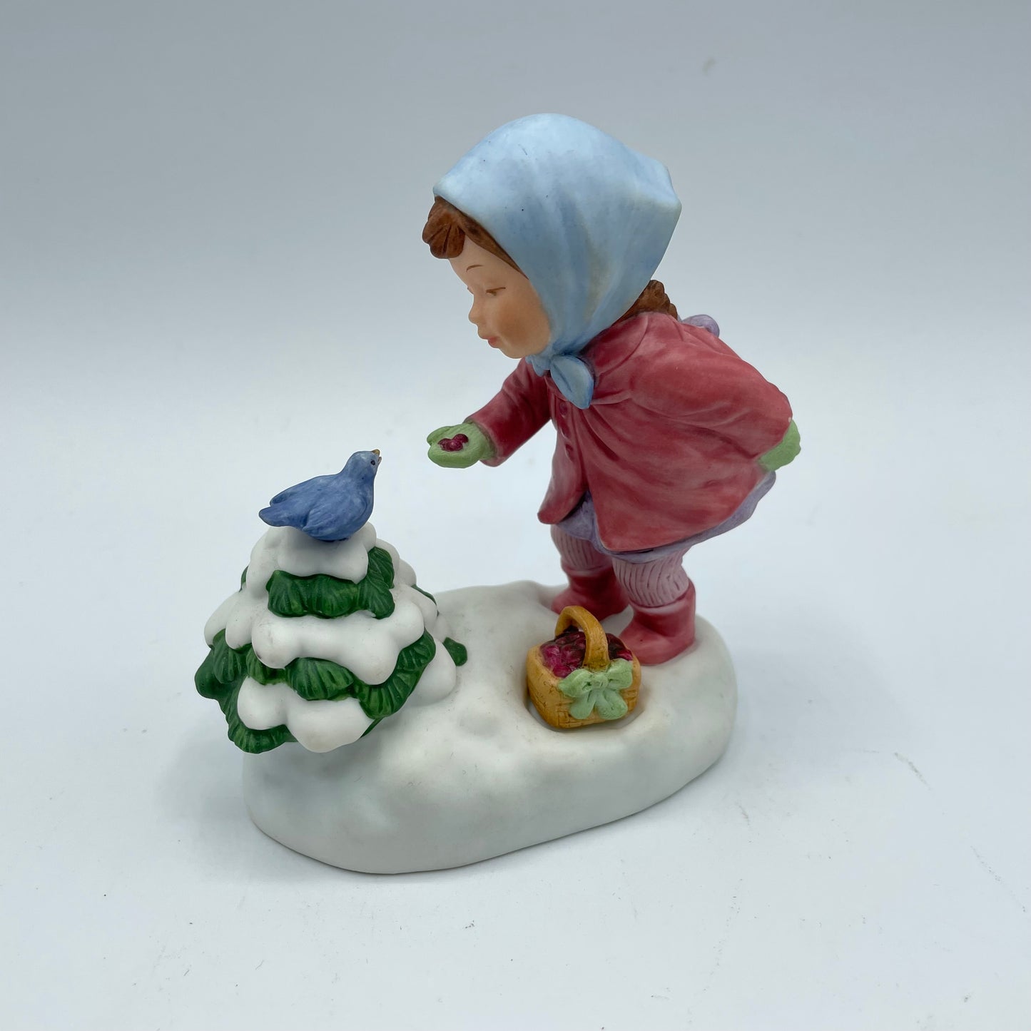 1986 Avon Music Box “We Wish You A Merry Christmas" Figurine