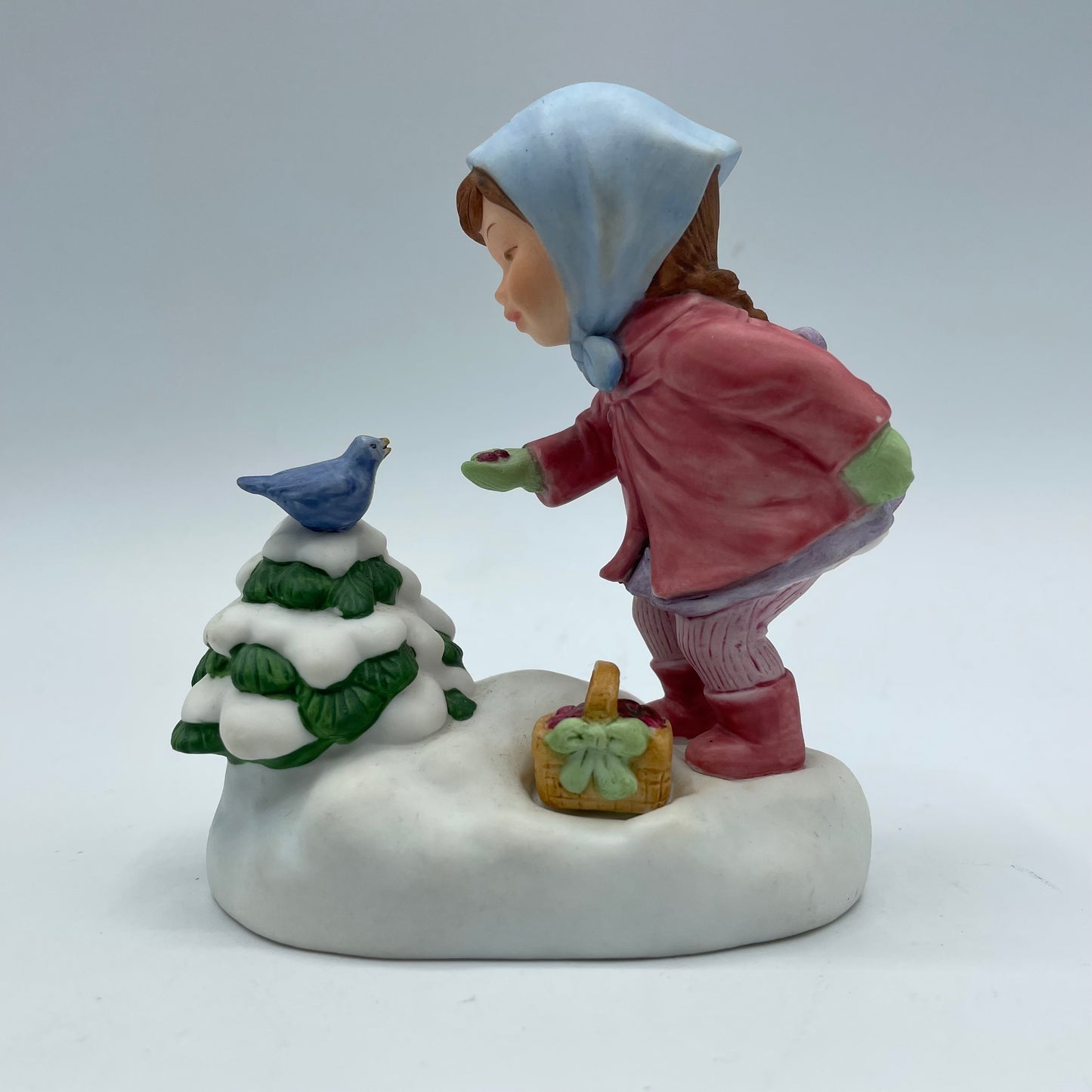 1986 Avon Music Box “We Wish You A Merry Christmas" Figurine
