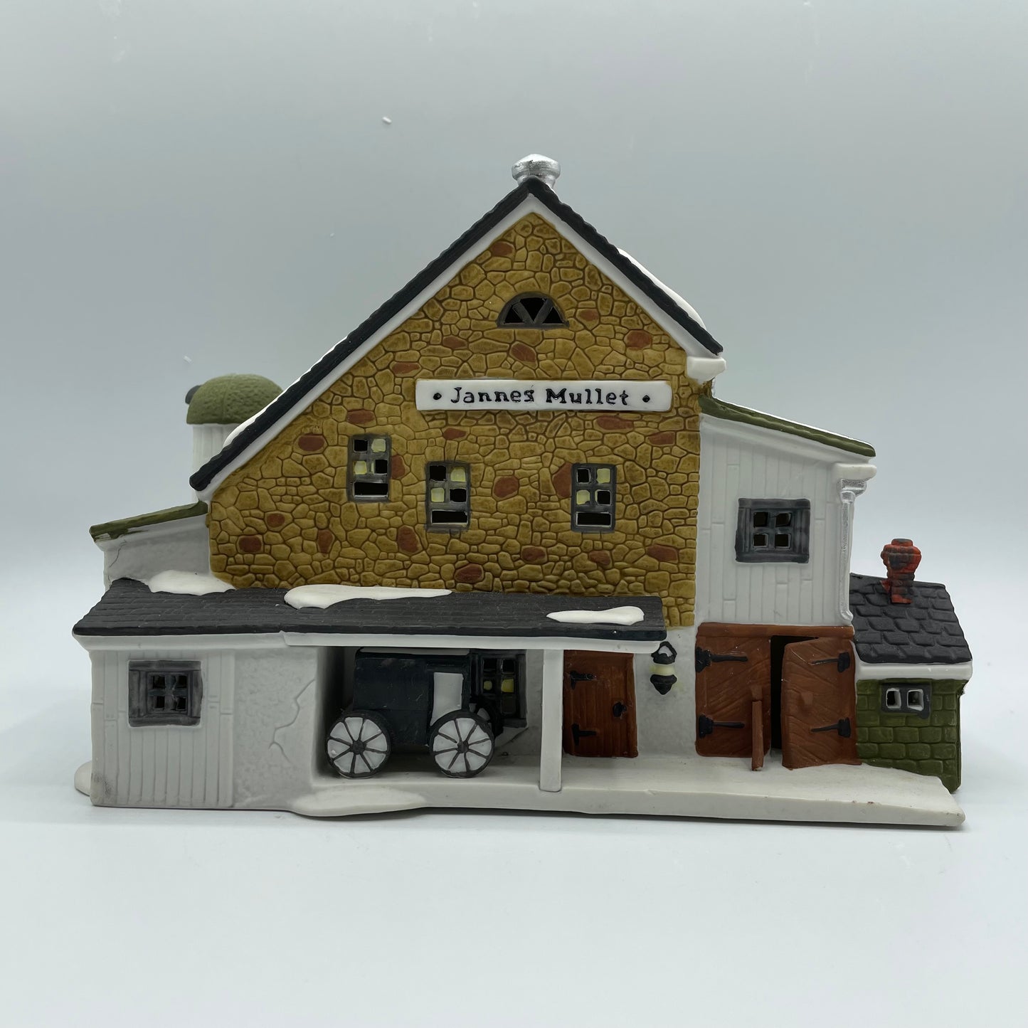 Dept. 56 Heritage Village Collection Jannes Mullet Amish Barn