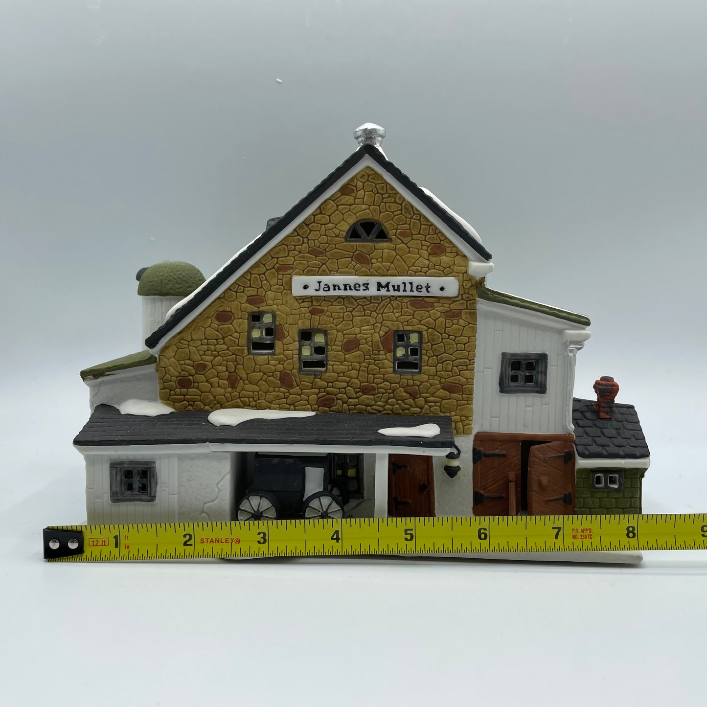 Dept. 56 Heritage Village Collection Jannes Mullet Amish Barn