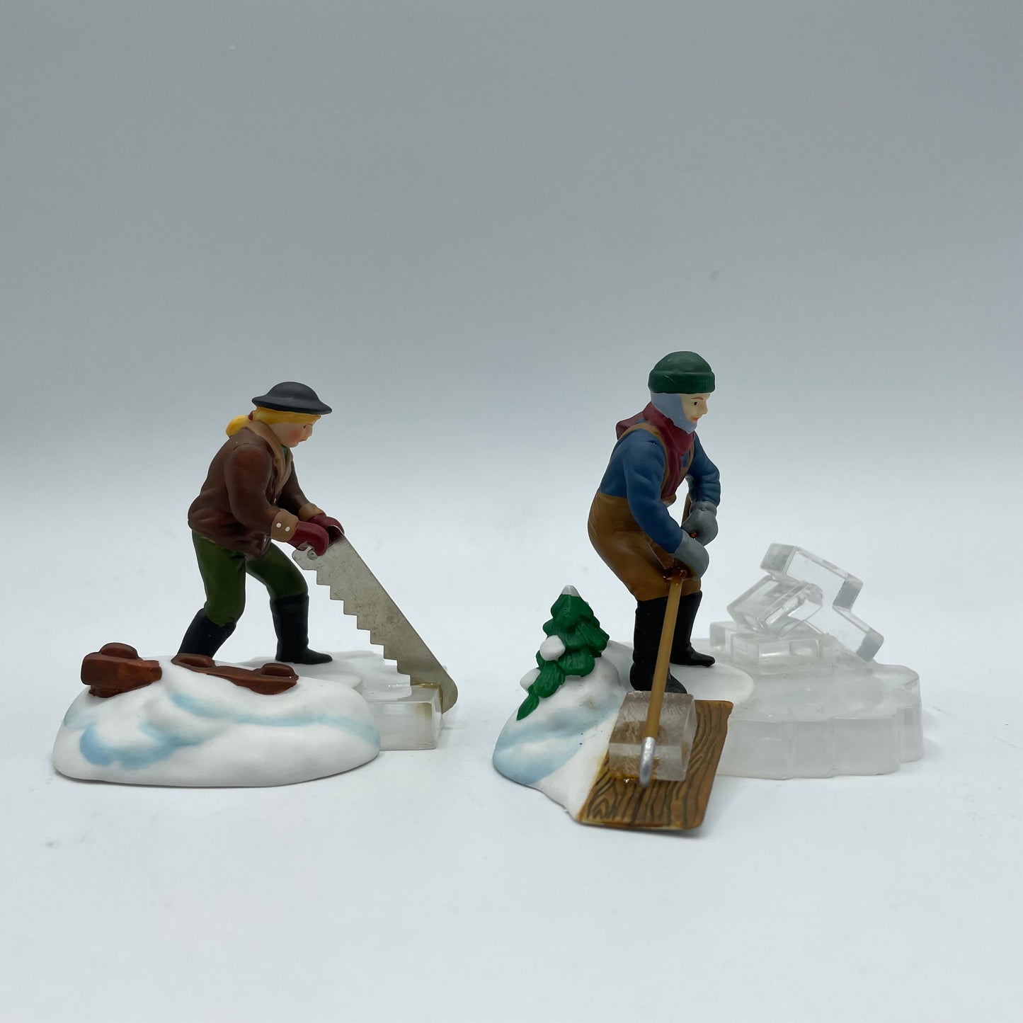 Dept. 56 Heritage Village Collection Blue Star Ice Harvesters