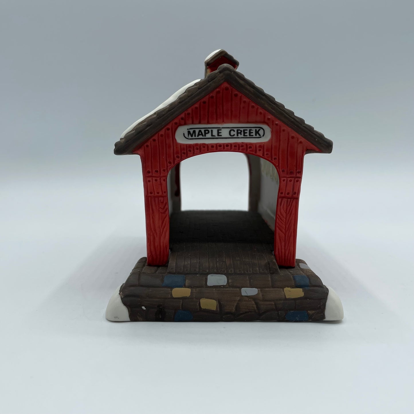 Dept. 56 Heritage Village Collection Red Covered Bridge