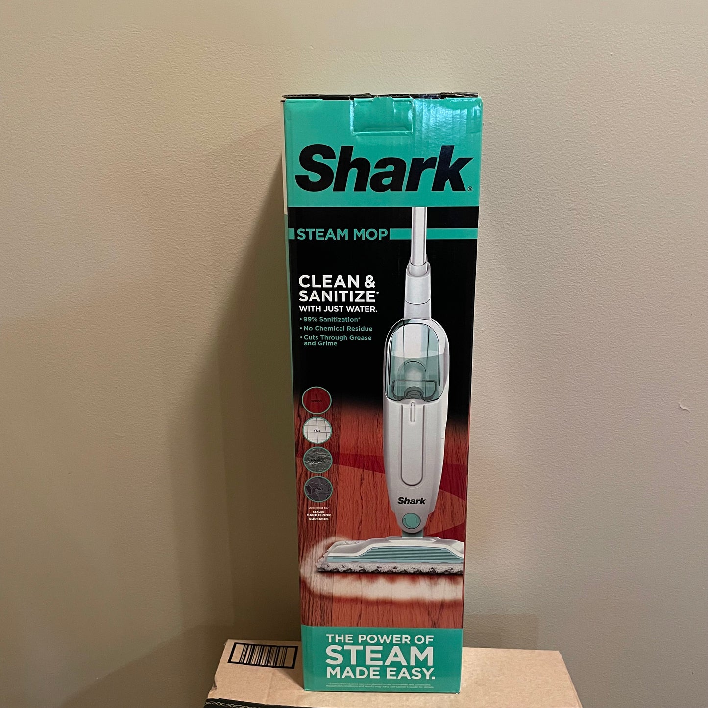 Steam Mop Hard Floor Cleaner Removable Water Tank XL Shark Brand