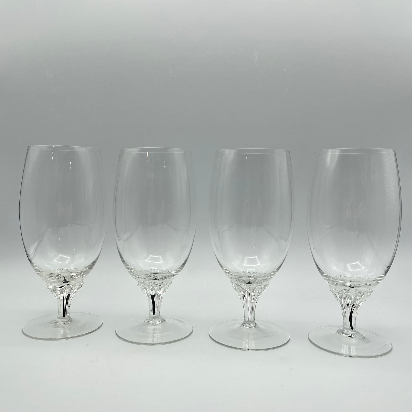 Belfor Exquisite Iced Tea Glasses,  Set of 4 - Made in Bohemia