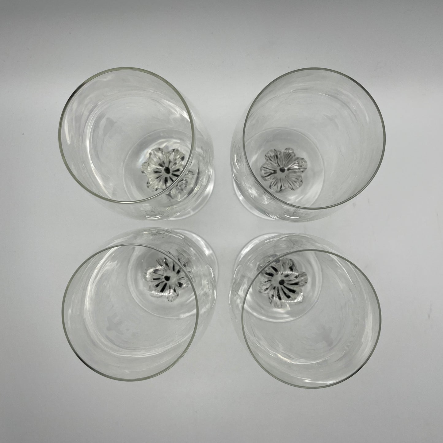 Belfor Exquisite Iced Tea Glasses,  Set of 4 - Made in Bohemia