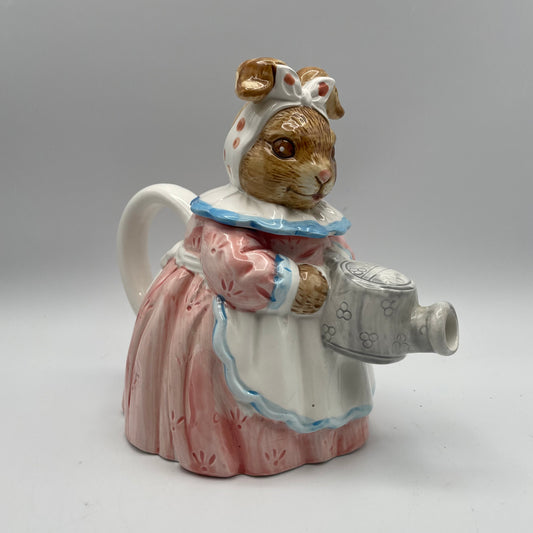 Heritage Mint LTD Collection Ceramic Teapot Bunny Design