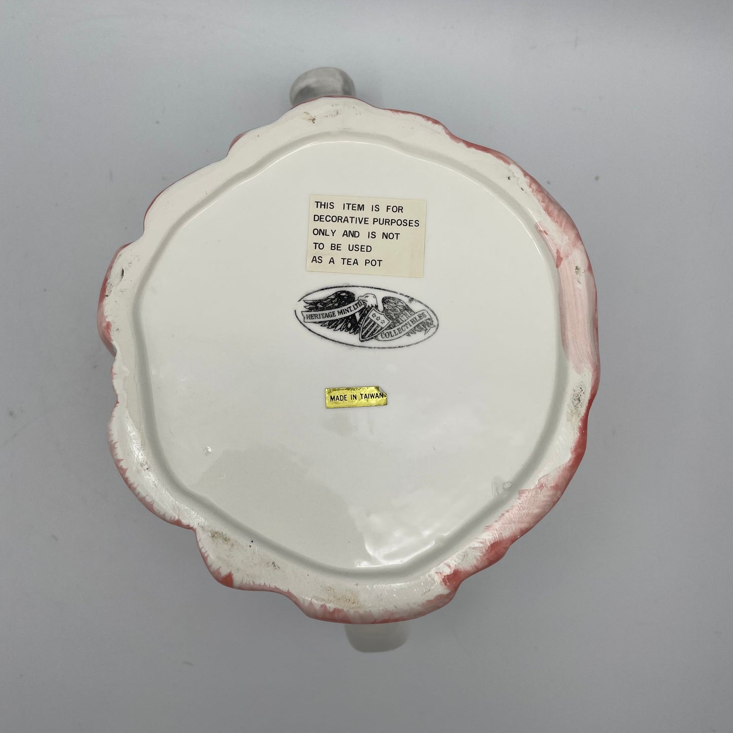 Heritage Mint LTD Collection Ceramic Teapot Bunny Design