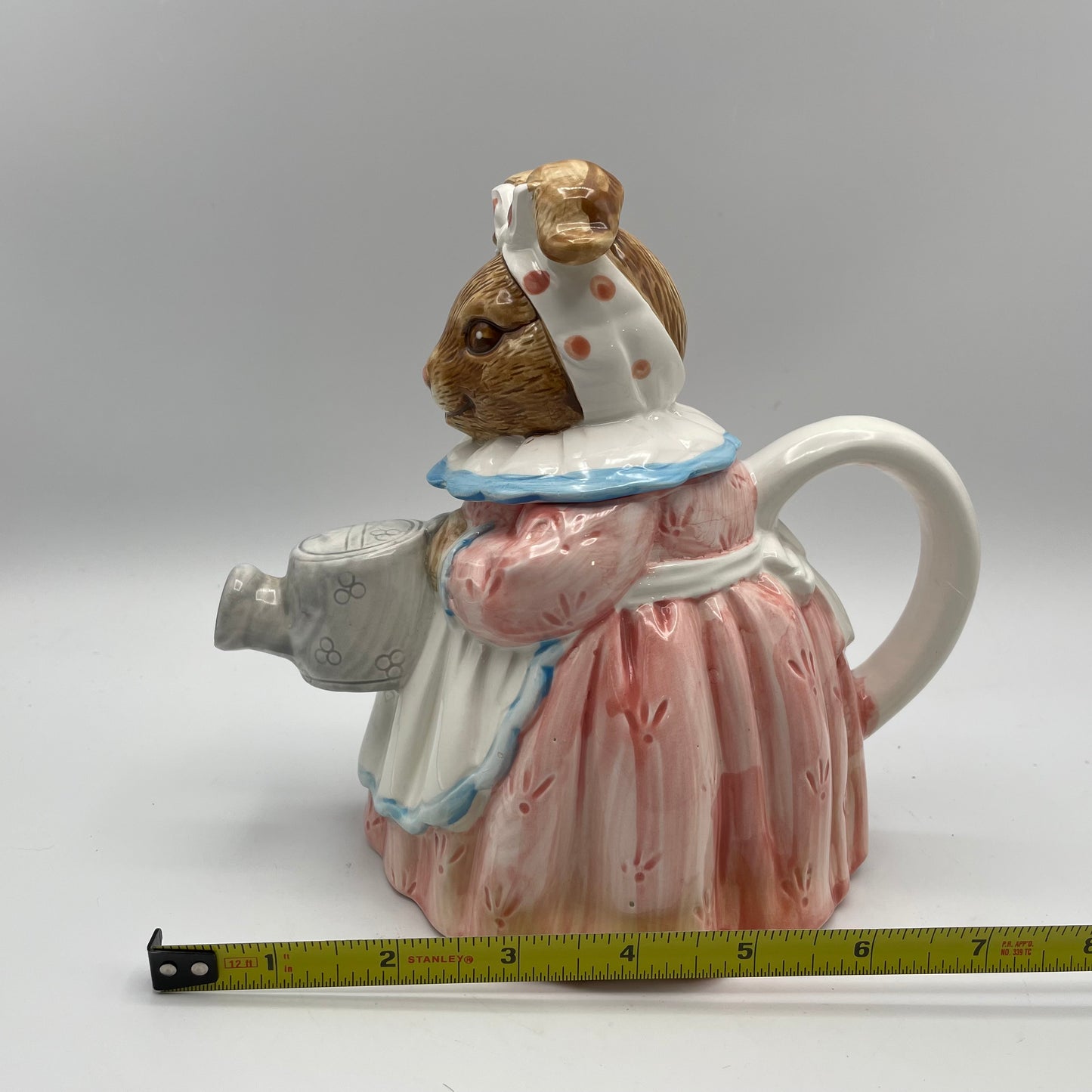 Heritage Mint LTD Collection Ceramic Teapot Bunny Design