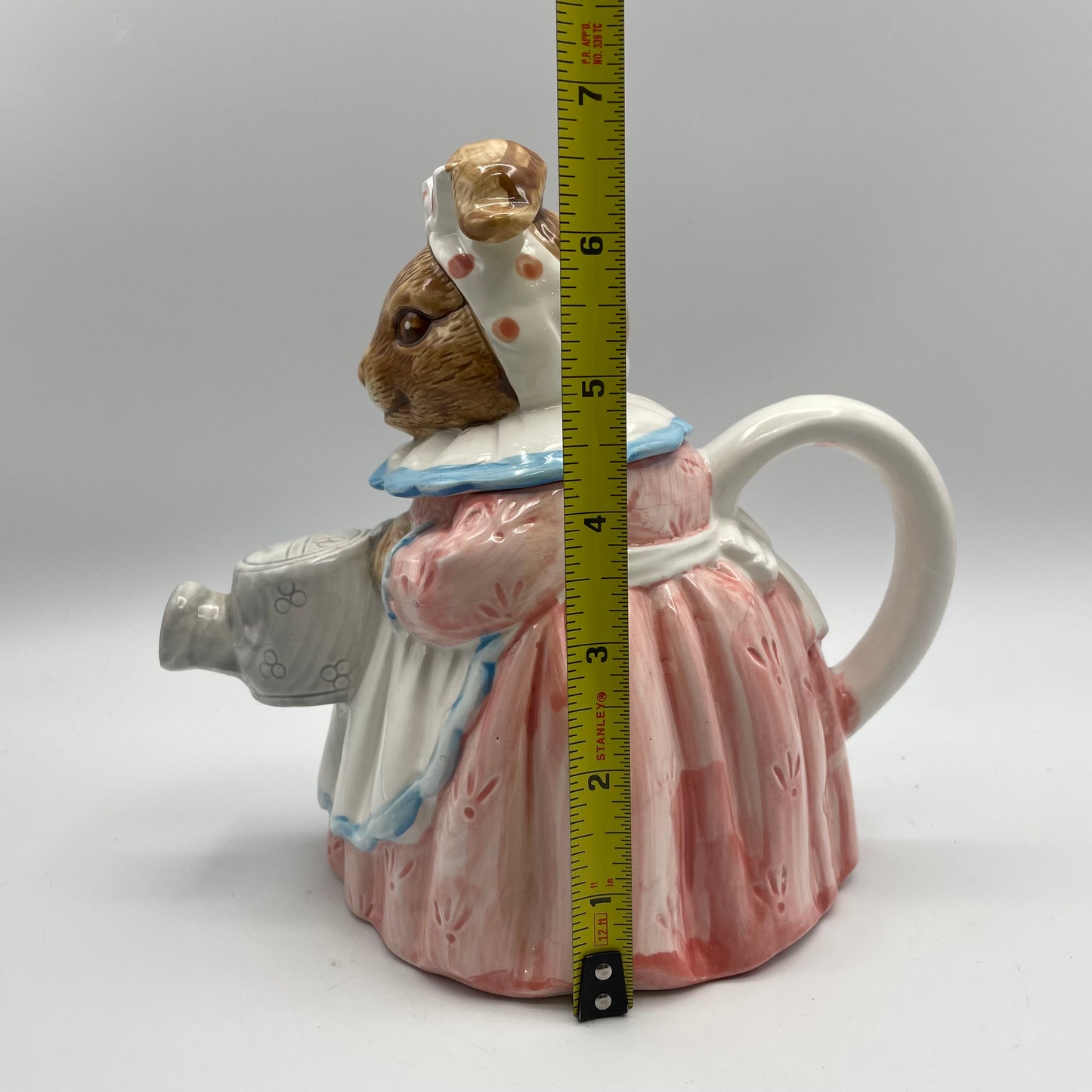 Heritage Mint LTD Collection Ceramic Teapot Bunny Design