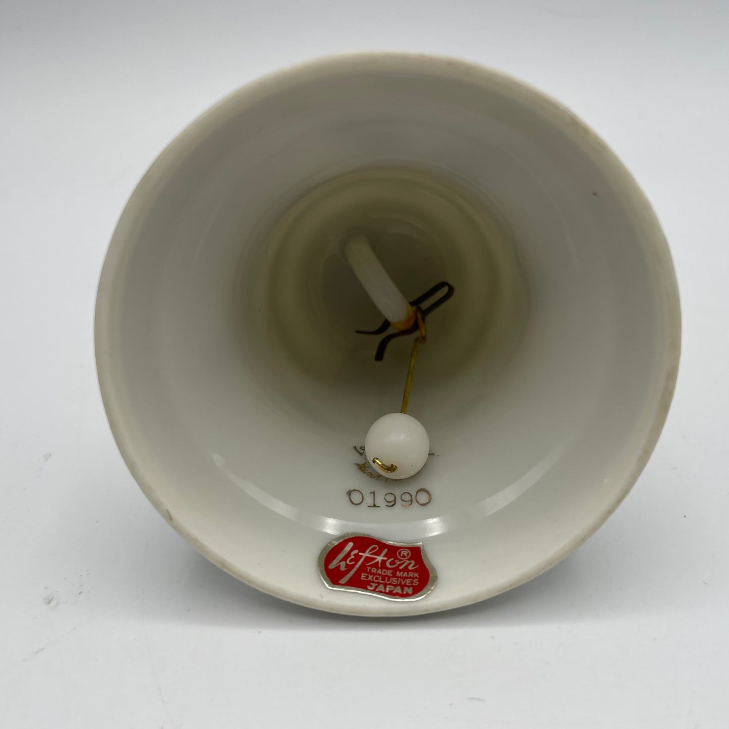 Vintage Lefton China Daisy Hand painted Japan Bell Beautiful!