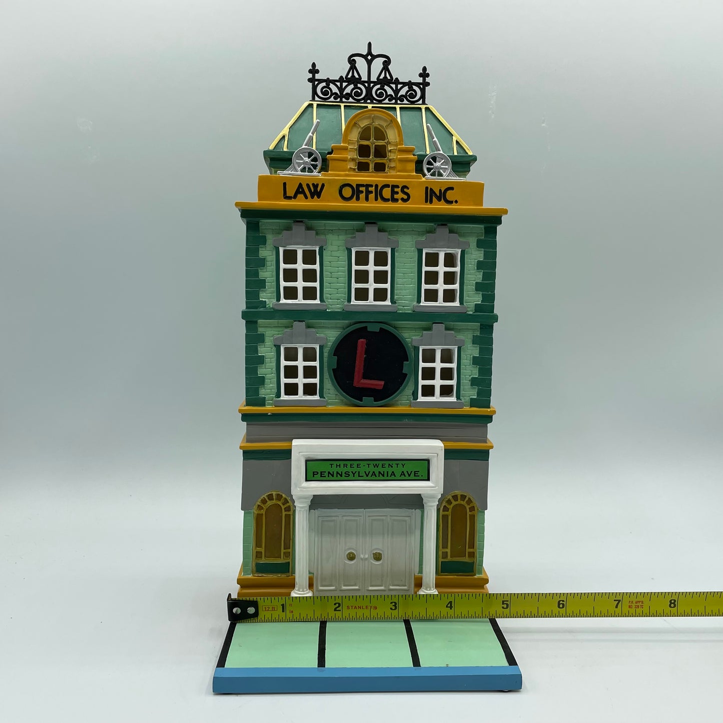 Dept. 56 Monopoly City Lights- 320 Pennsylvania Ave- Law Offices- #56.13606