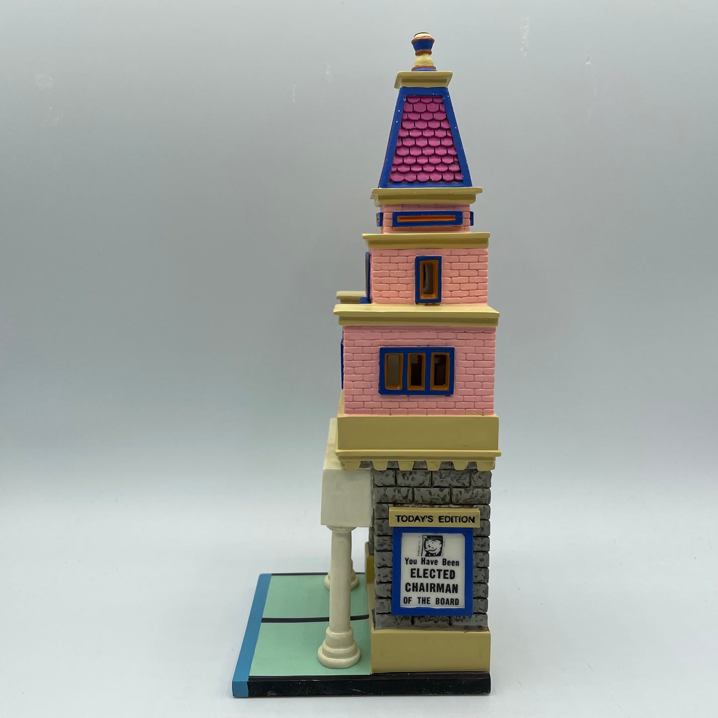 Dept. 56 Monopoly City Lights 140 St. Charles Place- Newsstand Daily- #56.13602