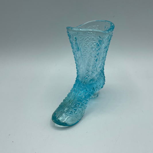 Fenton Blue Star Pattern Boot With Tassel