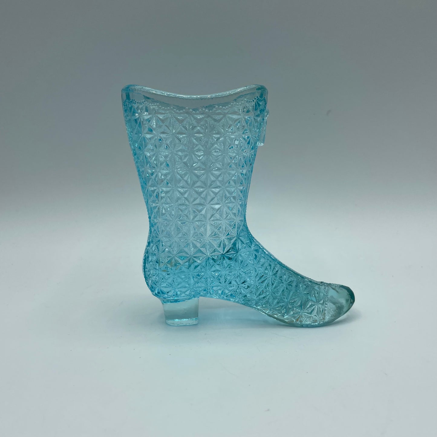 Fenton Blue Star Pattern Boot With Tassel