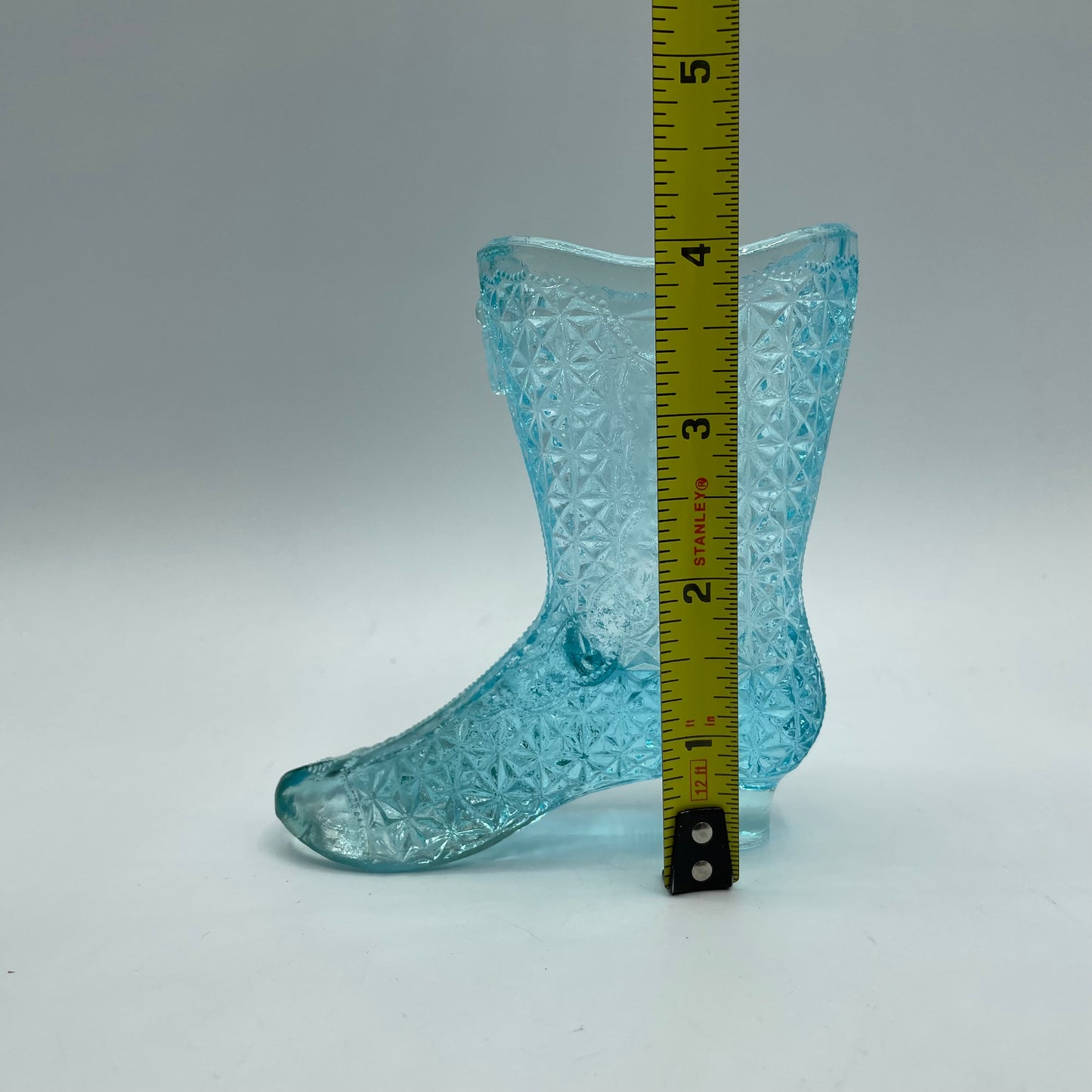 Fenton Blue Star Pattern Boot With Tassel