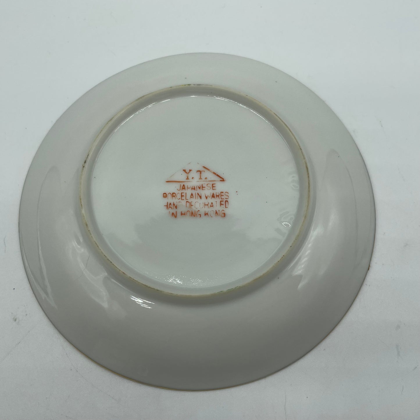 Japanese Porcelain Ware Geisha Design Cup & Saucer