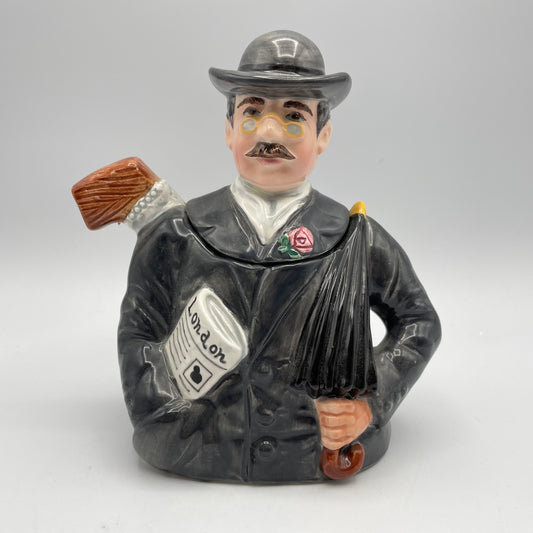 Fitz and Floyd Omnibus Englishman Teapot