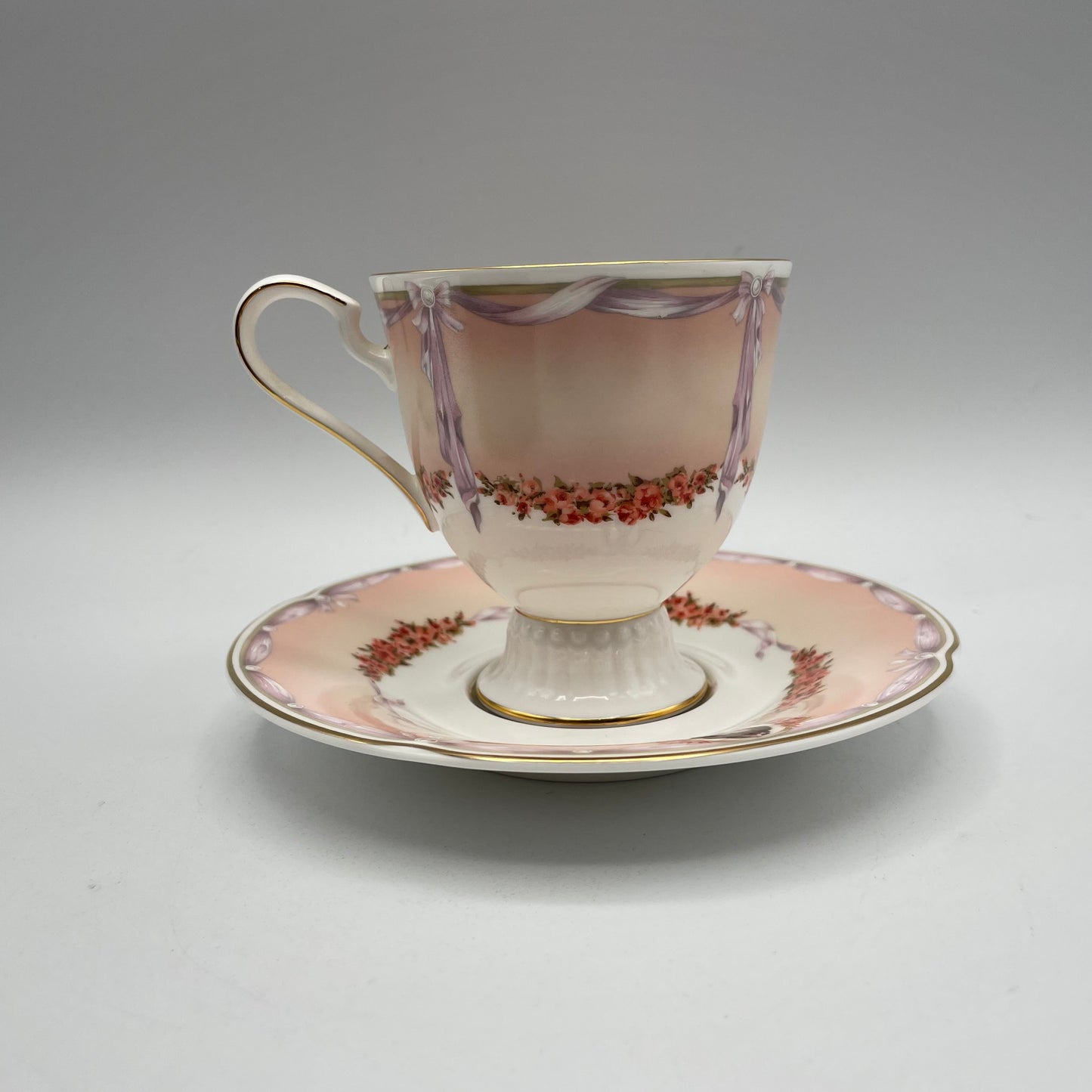 2000 Avon Honor Society Cup & Saucer with Stand