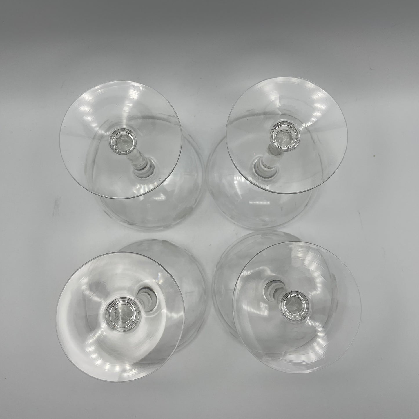Princess House Champagne/Sherbet Glasses, Heritage Design, Set of 4