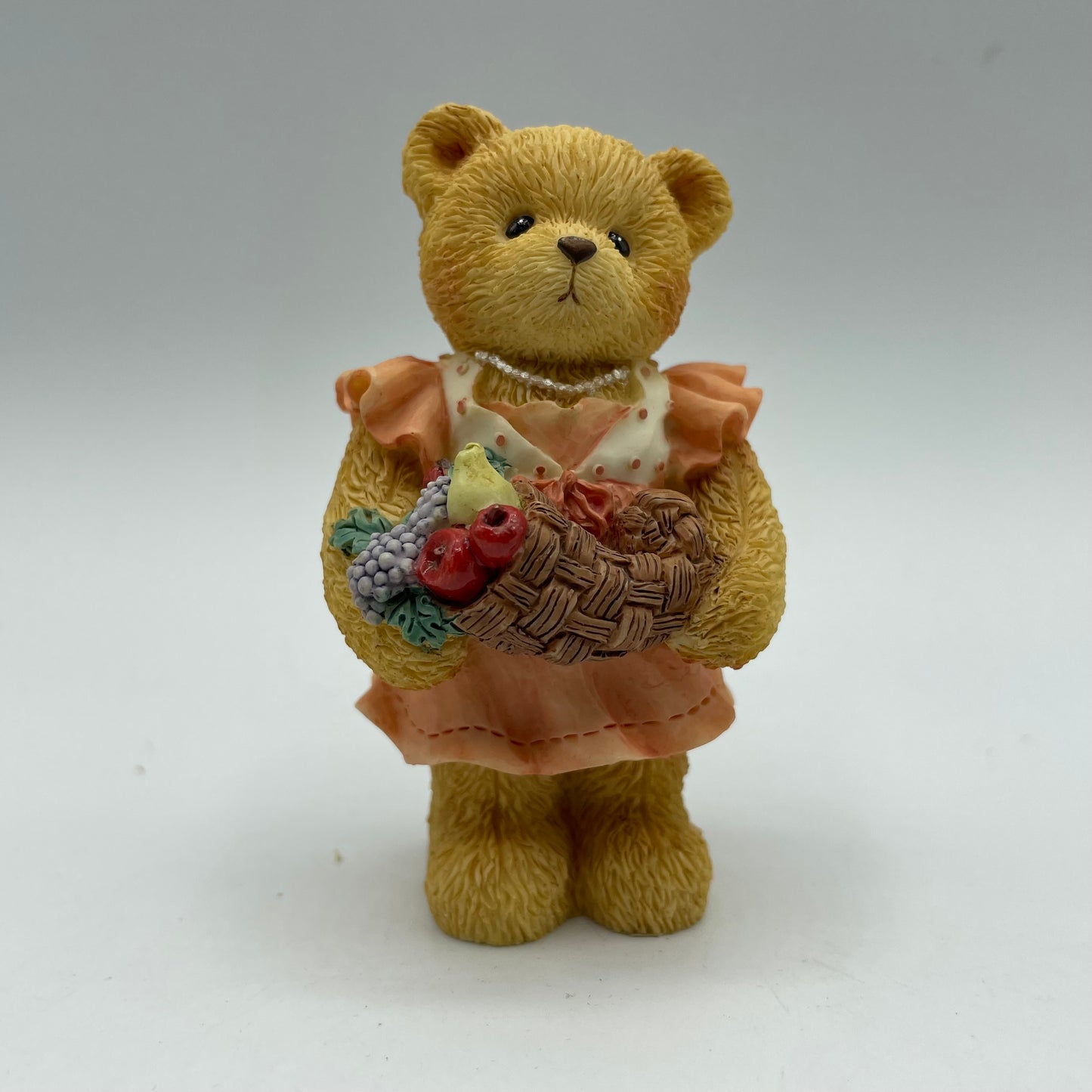 Cherished Teddies Figurine- Barbara "Giving Thanks for our Family"