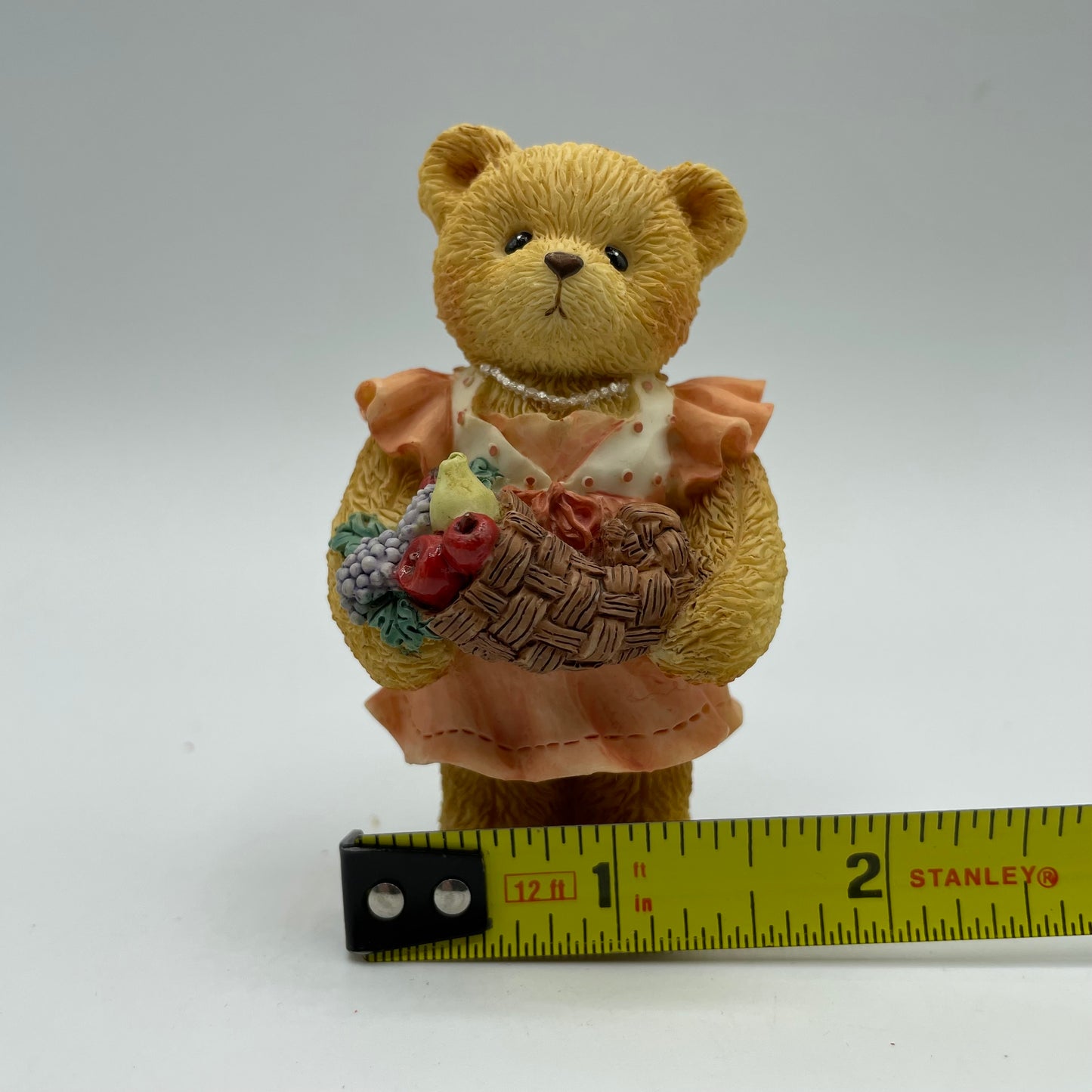 Cherished Teddies Figurine- Barbara "Giving Thanks for our Family"