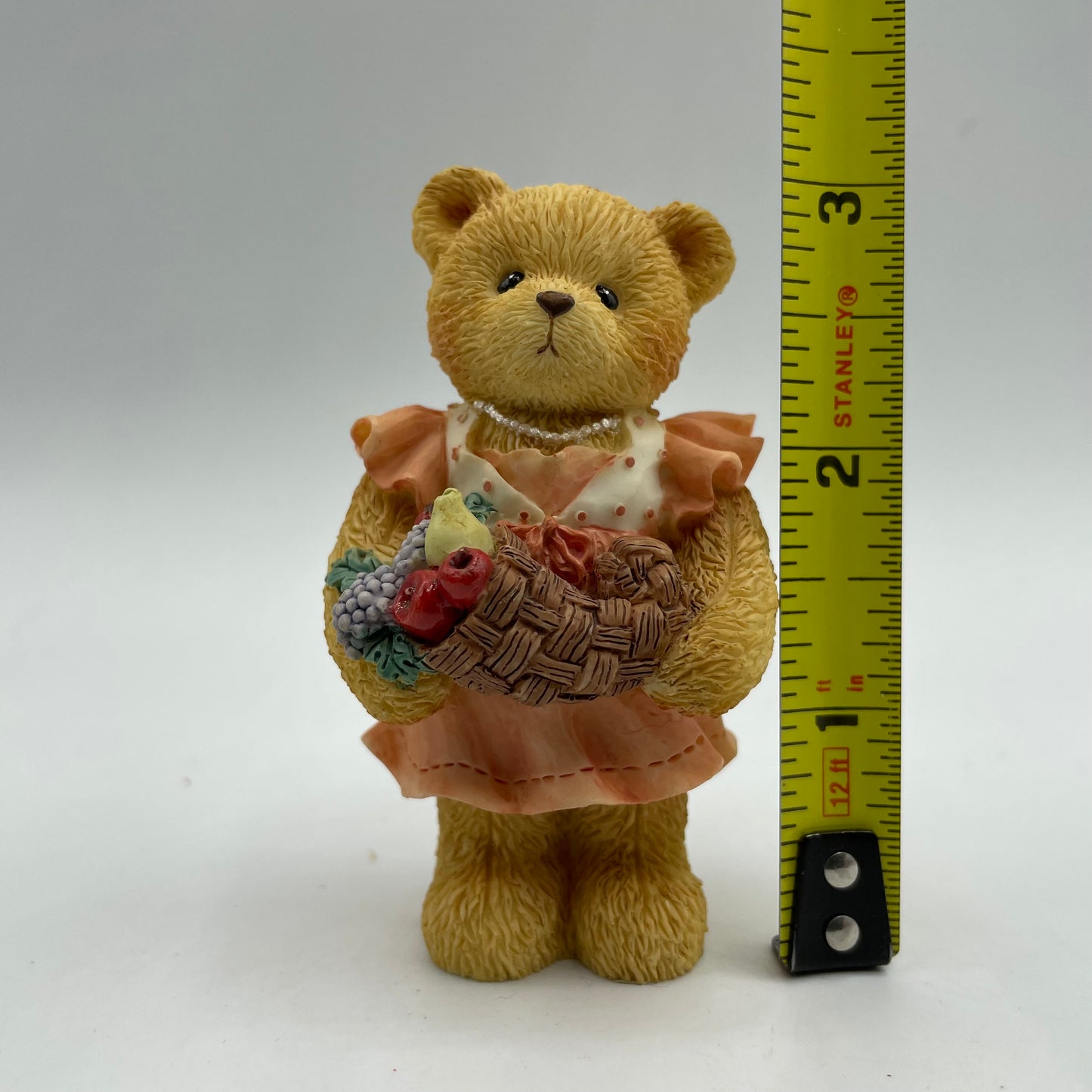 Cherished Teddies Figurine- Barbara "Giving Thanks for our Family"