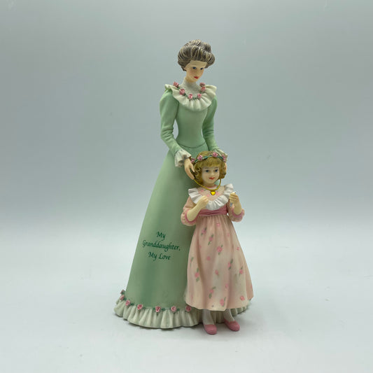 Thomas Kinkade Resin  "My Granddaughter, My Love" Figurine