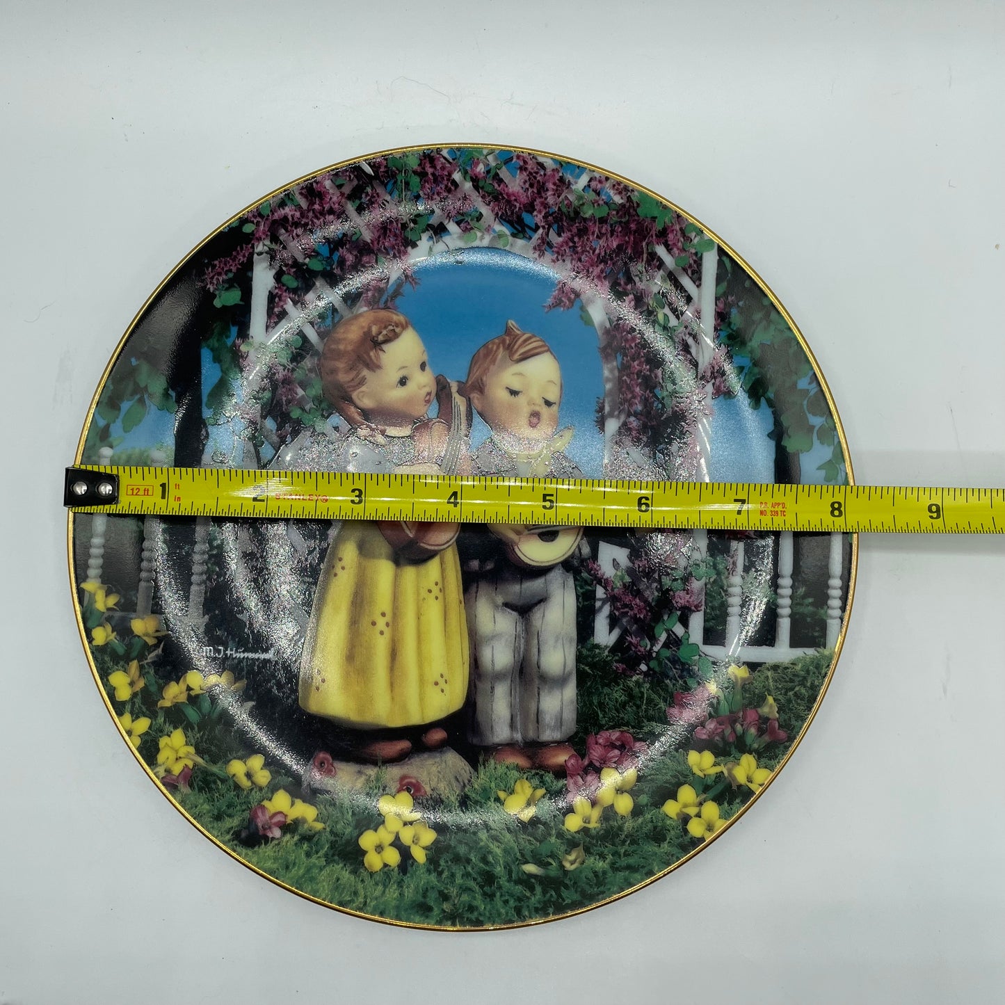 M.J. Hummel "Little Musicians" Little Companions Plate Collection